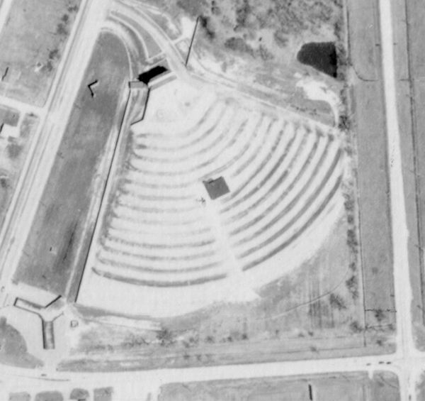 Mt Clemens Drive-In Theatre - Old Aerial (newer photo)